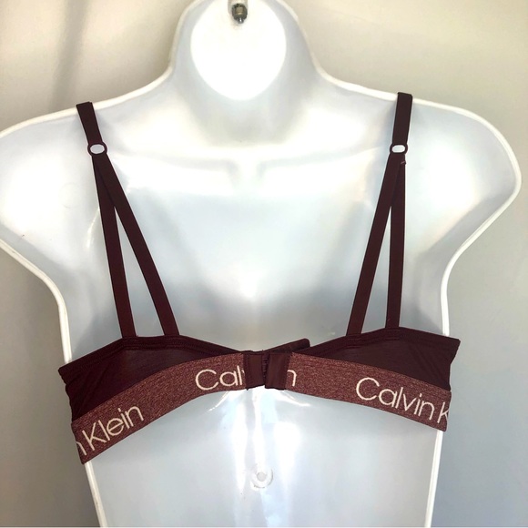 Calvin Klein Purple Push Up Bra - Picture 4 of 6